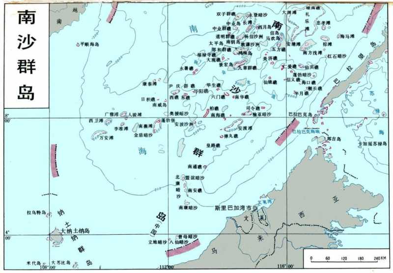 中国海域地图_中国海域地图划分图