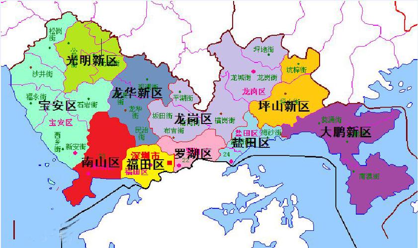 深圳特区地图_深圳特区位置